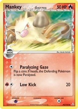 Mankey (Delta Species) (70) [Holon Phantoms]