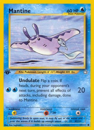 Mantine (64) [Neo Genesis] 1st Edition