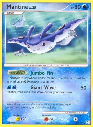 Mantine (29) [Mysterious Treasures] Reverse Holofoil