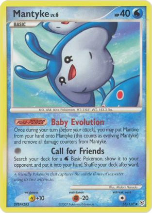 Mantyke (55) [Diamond and Pearl] Reverse Holofoil