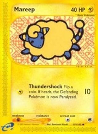 Mareep (119) [Expedition] Reverse Holofoil