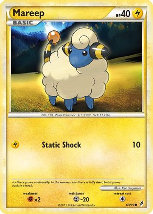Mareep (63) [Call of Legends] Reverse Holofoil