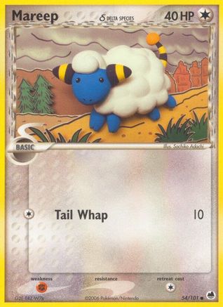 Mareep (Delta Species) (54) [Dragon Frontiers]