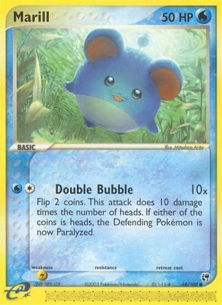 Marill (68) [Sandstorm] Reverse Holofoil