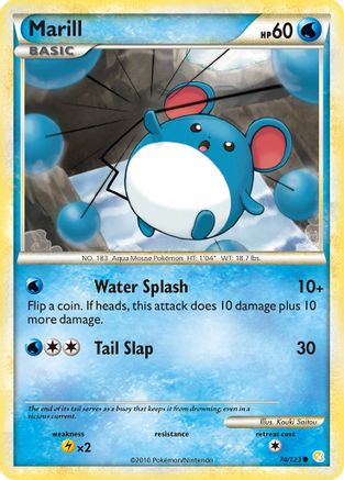 Marill (74) [HeartGold SoulSilver]