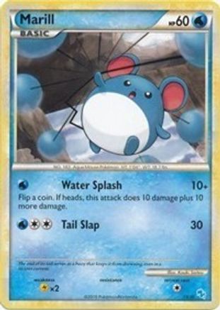 Marill (#24) (24) [HGSS Trainer Kit: Gyarados & Raichu]