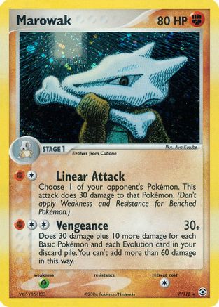 Marowak (7) [FireRed & LeafGreen] Holofoil