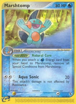 Marshtomp - 41/109 (41) [Ruby and Sapphire]