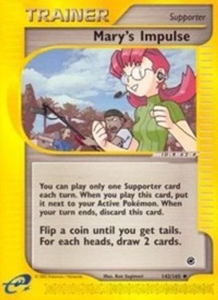Mary's Impulse (142) [Expedition] Reverse Holofoil