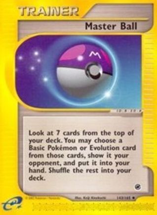 Master Ball (143) [Expedition] Reverse Holofoil