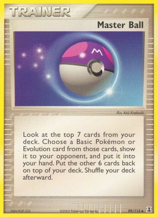 Master Ball (99) [Delta Species]