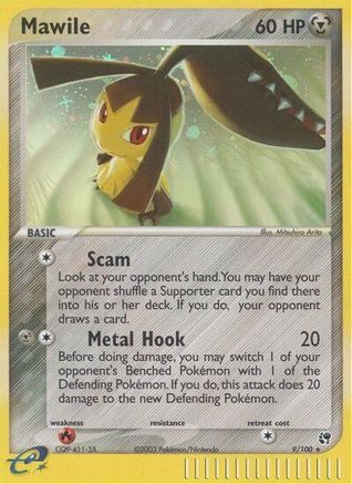 Mawile (9) [Sandstorm] Reverse Holofoil