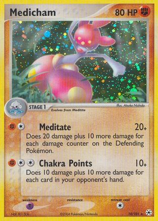 Medicham - 10/101 (10) [Hidden Legends] Holofoil