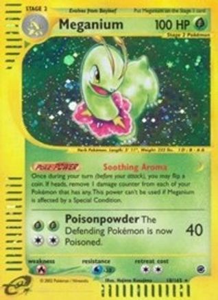 Meganium (18) (18) [Expedition] Reverse Holofoil