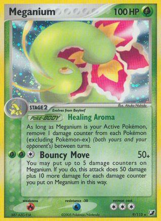 Meganium (9) [Unseen Forces] Holofoil