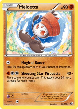 Meloetta (86) (86) [Legendary Treasures]