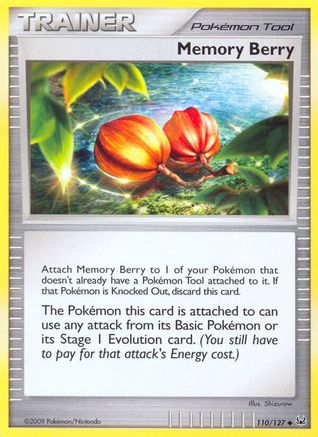Memory Berry (110) [Platinum] Reverse Holofoil