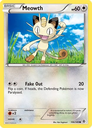 Meowth (106) [Boundaries Crossed]