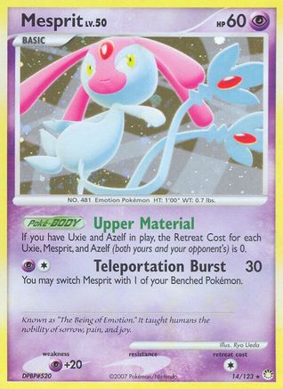 Mesprit (14) [Mysterious Treasures] Holofoil