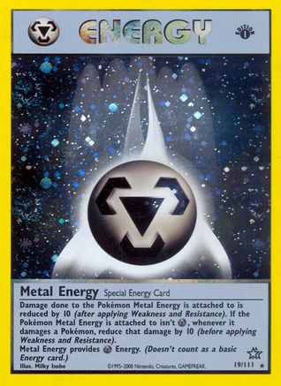 Metal Energy (19) [Neo Genesis] Unlimited Holofoil