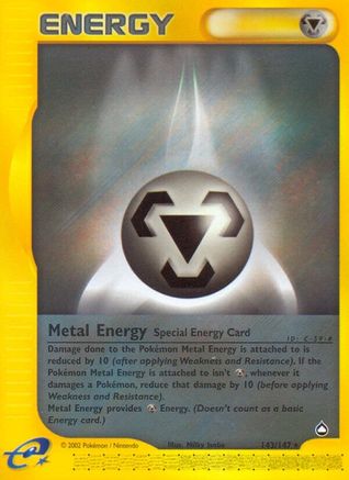Metal Energy (143) [Aquapolis] Reverse Holofoil