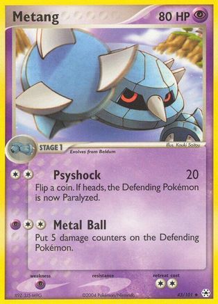 Metang - 43/101 (43) [Hidden Legends]