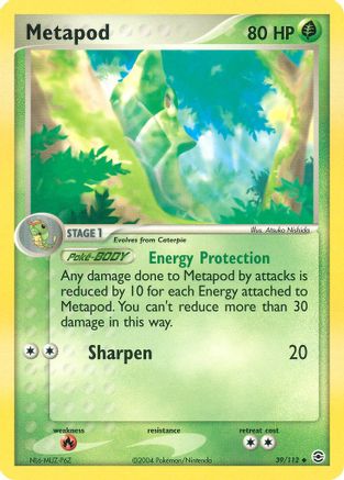 Metapod (39) [FireRed & LeafGreen]