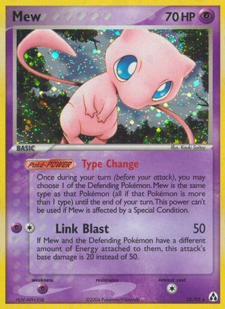 Mew (10) [Legend Maker] Holofoil