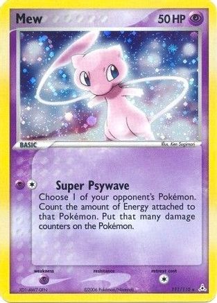 Mew (111) [Holon Phantoms] Holofoil