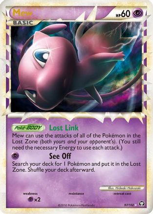 Mew (Prime) (97) [Triumphant] Holofoil