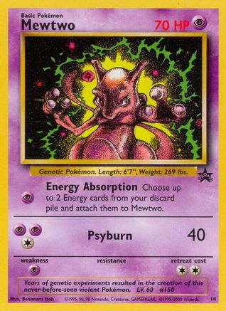 Mewtwo (14) (14) [WoTC Promo]