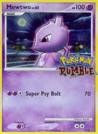 Mewtwo () [Rumble] Holofoil