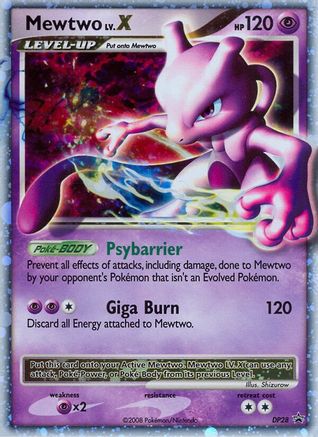 Mewtwo LV.X - DP28 (DP28) [Diamond and Pearl Promos] Holofoil