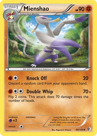 Mienshao (88) [Boundaries Crossed]