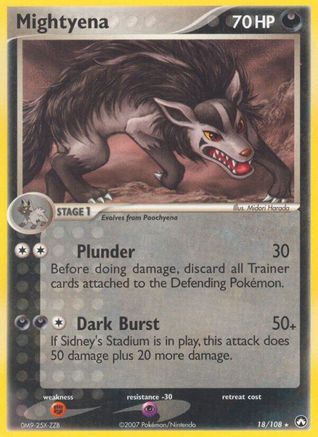 Mightyena (18) [Power Keepers]