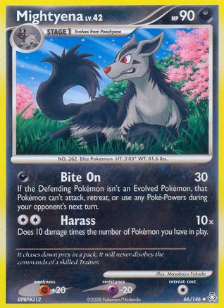 Mightyena (66) [Legends Awakened] Reverse Holofoil