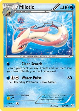 Milotic (28) [Dragons Exalted] Holofoil