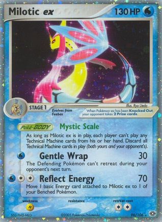 Milotic ex (96) [Emerald] Holofoil