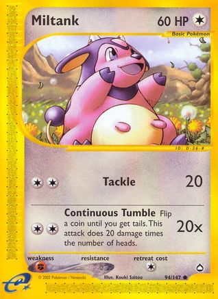 Miltank (94) [Aquapolis]
