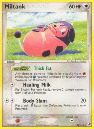 Miltank (42) [Unseen Forces] Reverse Holofoil