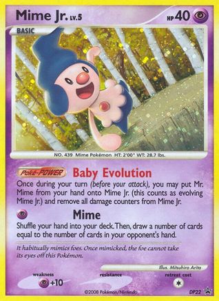 Mime Jr. - DP22 (DP22) [Diamond and Pearl Promos] Holofoil