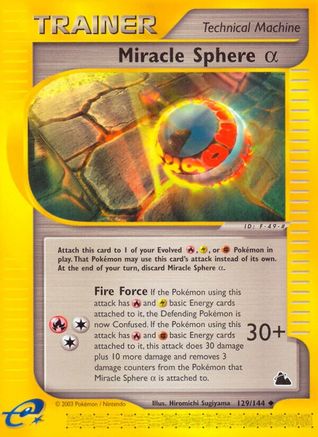 Miracle Sphere Alpha (129) [Skyridge]