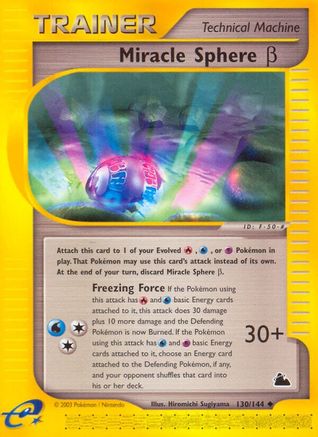 Miracle Sphere Beta (130) [Skyridge] Reverse Holofoil