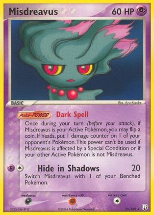 Misdreavus (25) [Team Rocket Returns] Reverse Holofoil