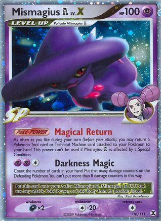 Mismagius GL Lv.X (110) [Rising Rivals] Holofoil