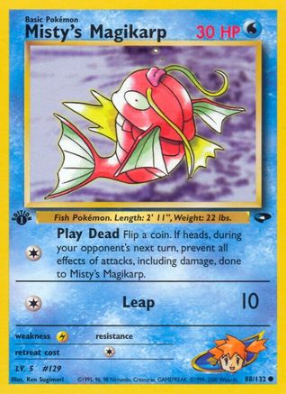 Misty's Magikarp (88) [Gym Challenge] Unlimited