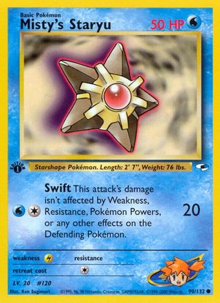 Misty's Staryu (90) [Gym Heroes] Unlimited