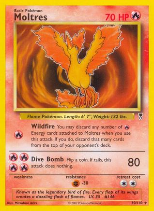 Moltres (30) [Legendary Collection] Reverse Holofoil