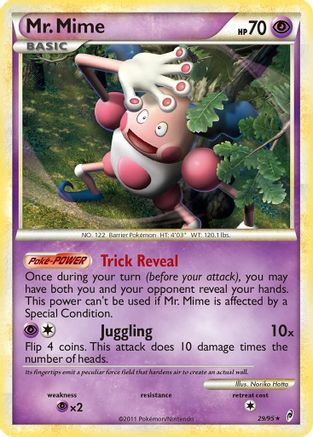 Mr. Mime (29) [Call of Legends] Reverse Holofoil