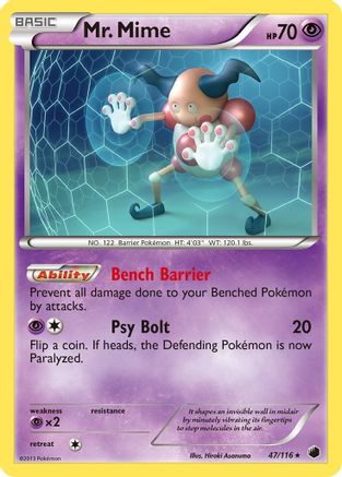 Mr. Mime (47) [Plasma Freeze]